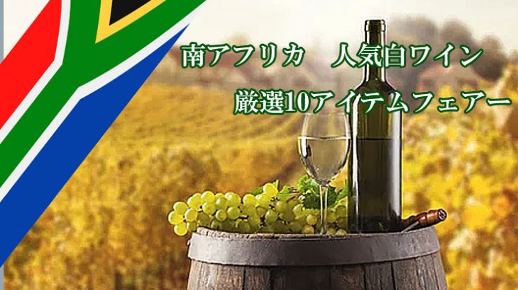 南アフリカワインフェアー厳選白ワイン10本