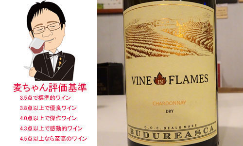ヴァイン・イン・フレイム　シャルドネ　2020　ヴィル・ブドゥレアスカ