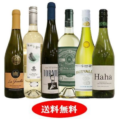 スッキリ爽やか辛口白ワイン！ 【暑い日はこれだ！】 シニアソムリエ厳選 世界各国飲み比べ6本セット！　2023年7月6日配信メルマガ