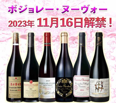 本日解禁！ 【ボジョレー・ヌーヴォ―】 今年の出来は？ 『麦ちゃんコメント＆評価』 残り在庫僅かです！　2023年11月16日配信ワインニュースレター