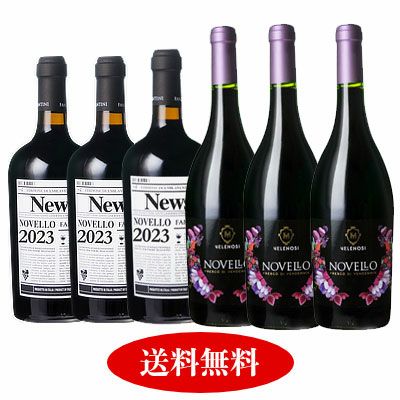 人気ノヴェッロ「1位」＆「2位」 飲み比べ6本セット！クーポン使って500円OFF♪　2024年3月2日配信ワインニュースレター