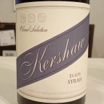 リチャード・カーショウ・ワインズ エルギン シラー クローナル・セレクション 2019