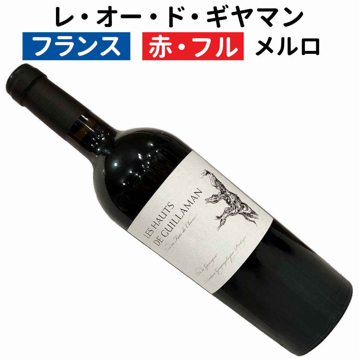 レ・オー・ド・ギヤマン メルロ 2019 ドメーヌ・ギヤマン