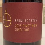 ピノ・ノワール　キュヴェ　チエ　クヴァリテーツヴァイン　トロッケン　2022