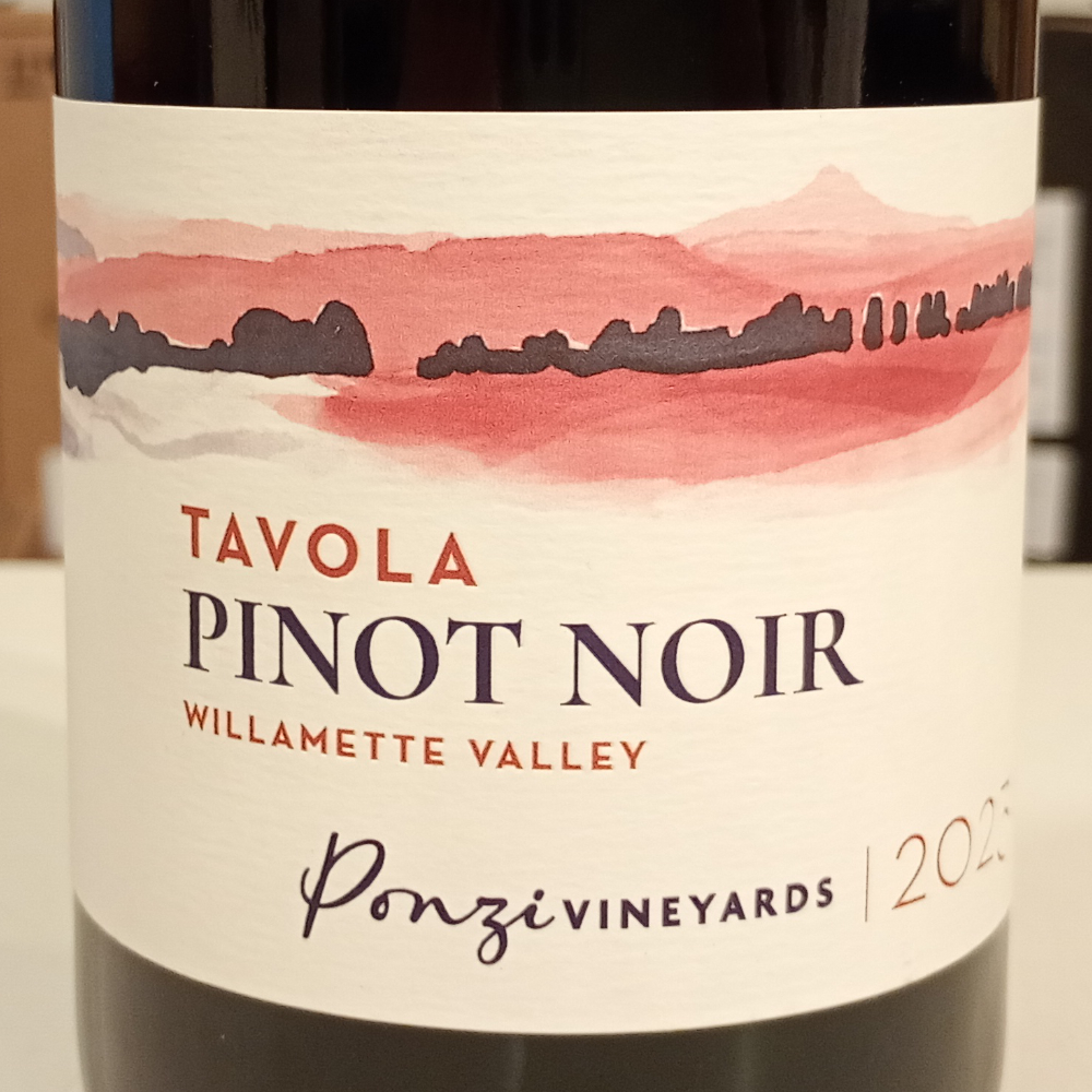 ポンジー・ヴィンヤーズ タヴォラ ピノ・ノワール ウィラメット・ヴァレー 2023