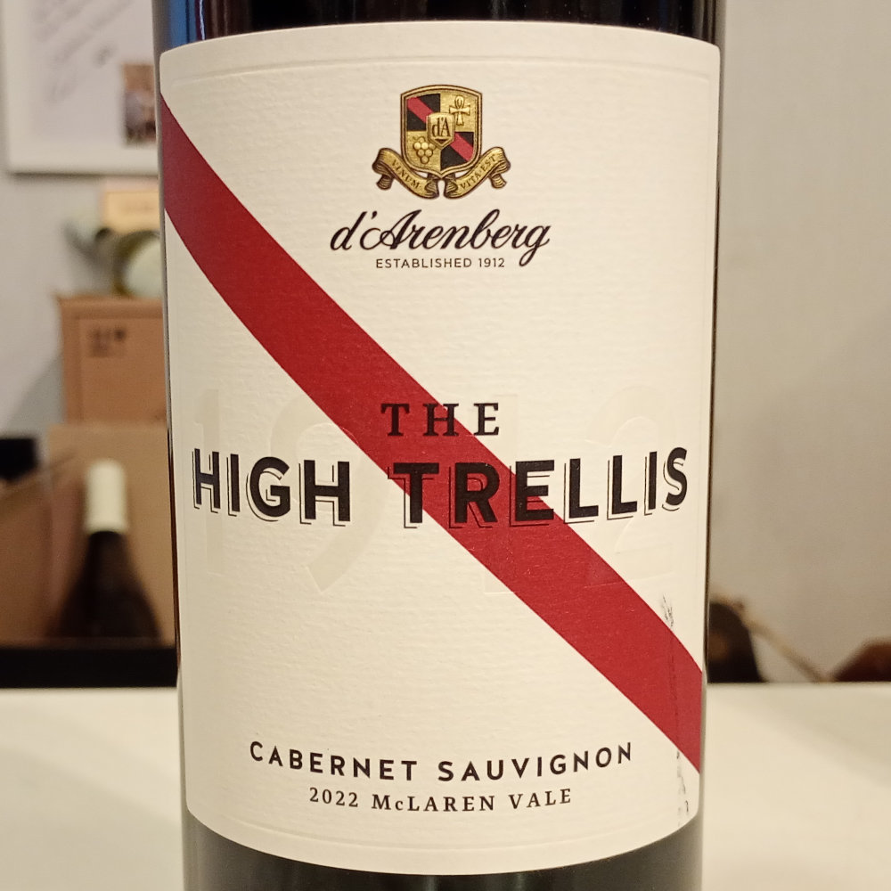 ダーレンベルグ ハイ・トレリス カベルネ・ソーヴィニョン 2022