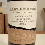 ハーテンバーグ ドアキーパー・リザーヴ・レッド カベルネ・ソーヴィニョン・シラーズ 2023