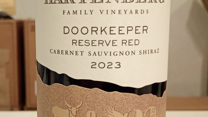 ハーテンバーグ ドアキーパー・リザーヴ・レッド カベルネ・ソーヴィニョン・シラーズ 2023