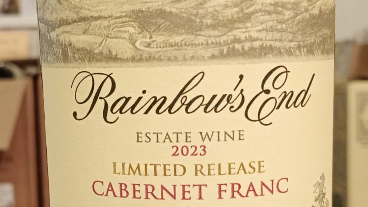 レインボーズ・エンド　カベルネ・フラン リミテッド・リリース 2023