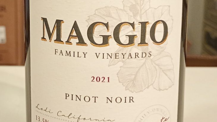 マッジオ　ピノ・ノワール　エステート・グロウン・ロダイ　2021