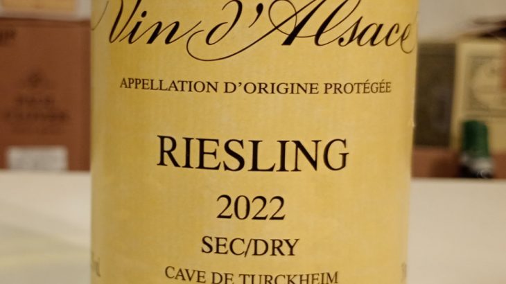 ヴァン・ダルザス　リースリング　トゥルクハイム　2022